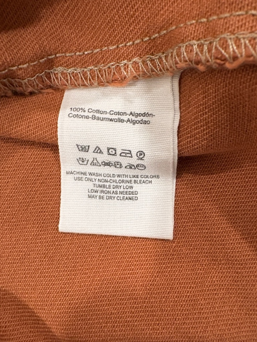 Free People Eisenhower Terracotta Denim Jacket - Picture 6 of 10